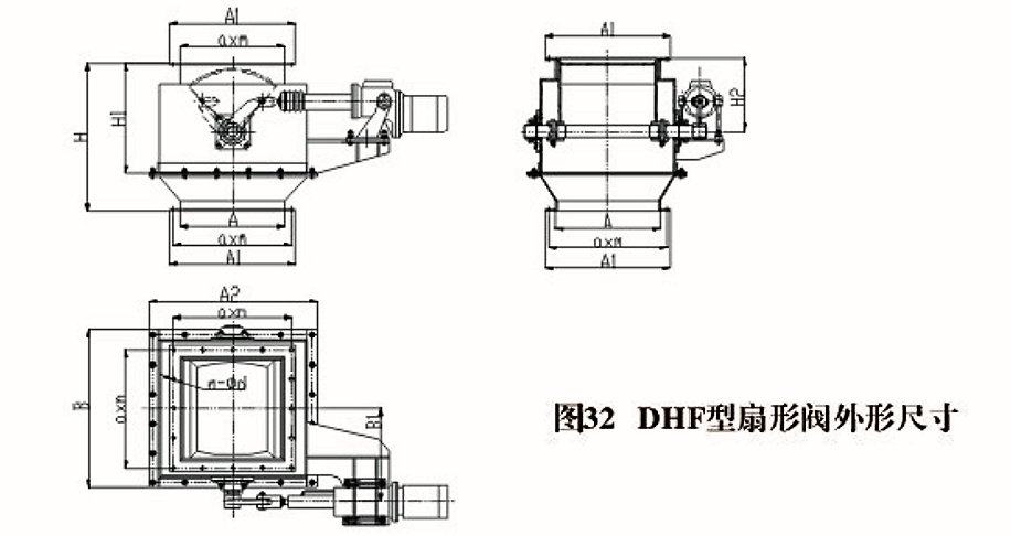 DHF型扇（?。┬伍y門(圖1)